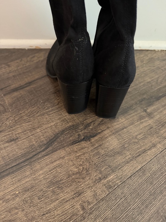Nine West Black Over-The-Knee Women's Boots - Picture 3 of 6
